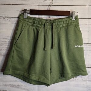 NWT Columbia Green Cozycore Lounge Tek Womans Size XS Shorts